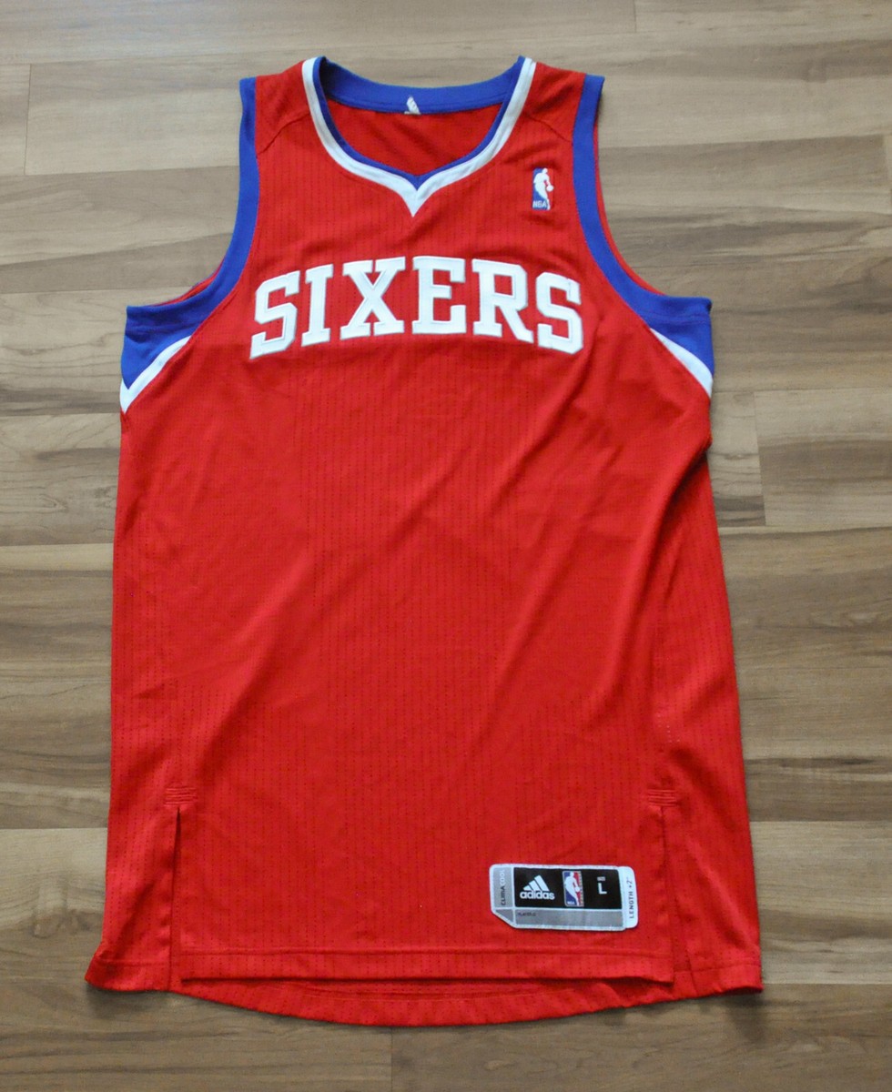 Philadelphia 76ers Adidas Jersey REV30 Pro Cut BLANK Sewn Sixers