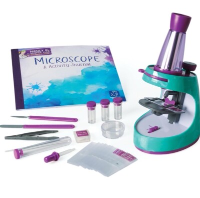 LETZTES UNSERER AUSVERKAUFTEN ERSTAUNLICHEN WEIHNACHTSGESCHENK Mikroskop - Real Science Set 