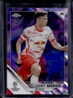 2021 Topps Chrome Sapphire UEFA Champions League Soccer Purple Sidney Raebiger #60 PSA 10