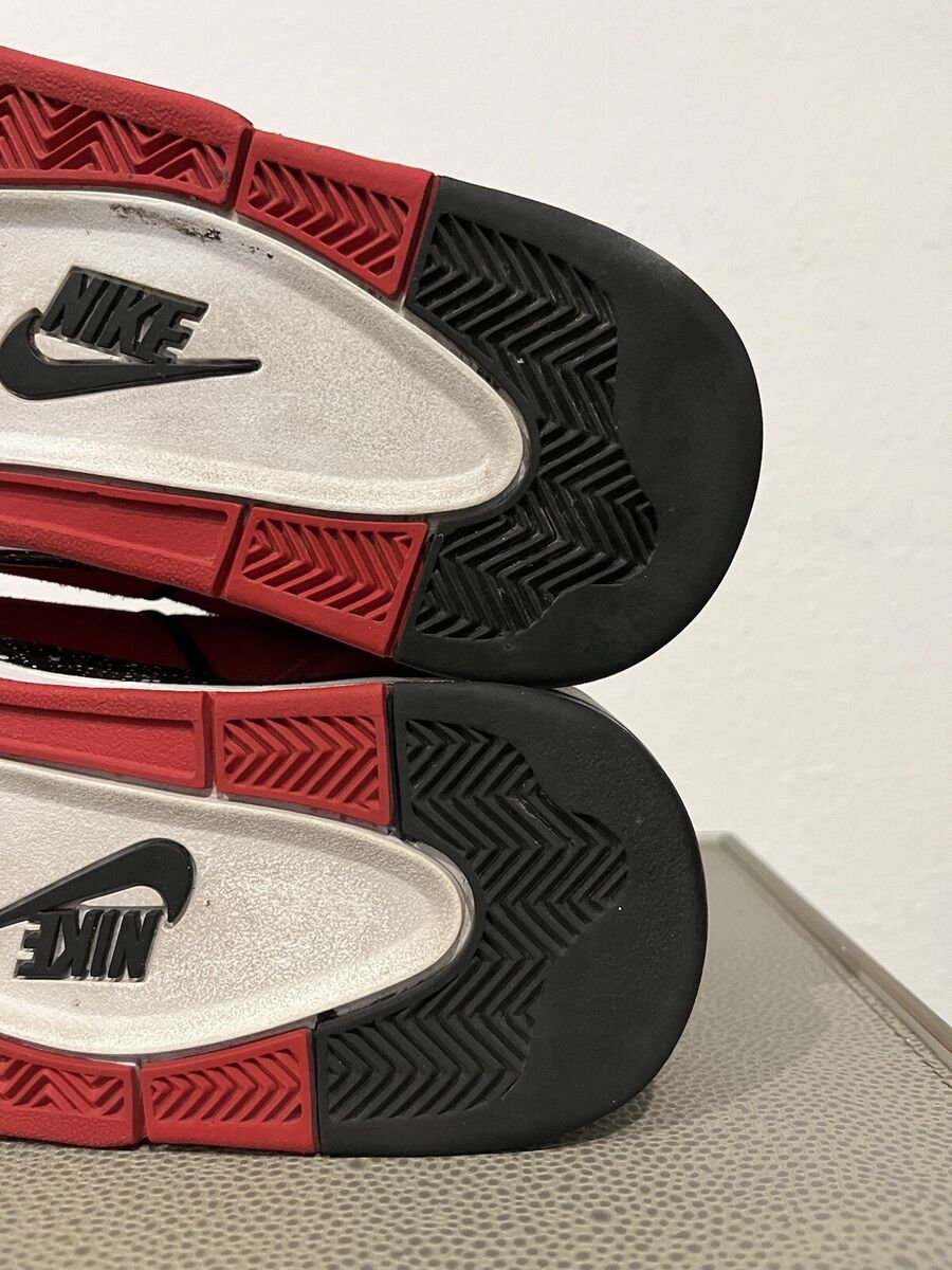 2014 Nike Air Flight 89 Red Suede Men's Basketball Sneaker 2014 Nike Air Flight 89 Red Suede Men's Basketball Sneaker