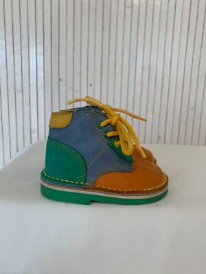 Babyschuhe First Steps Nubuk Stone Valley Bunt Gr.19 C4
