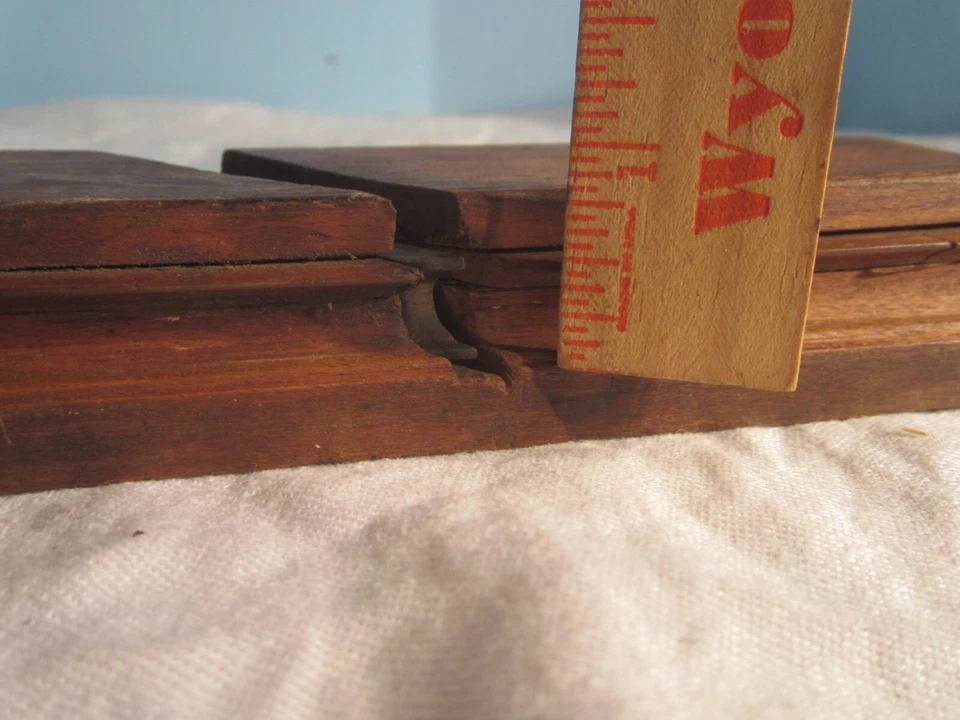 CORTADOR DE BOSQUE VINTAGE 3/8" MOLDAGEM PLANO DE MADEIRA FERRAMENTA DE CARPINTARIA BENENS CRANNELL - Imagem 3 de 4