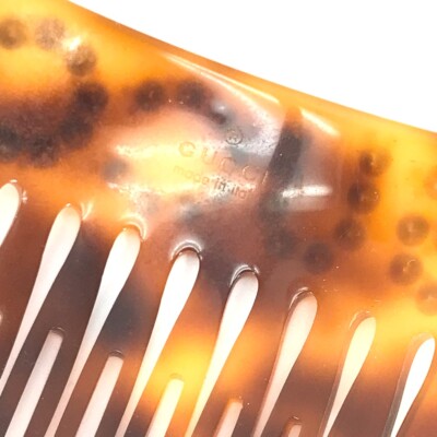 Auth GUCCI 503957 Rhinestone GG hair comb Plastic Brown GUCCI 503957 Rhinestone GG hair comb Plastic Brown | eBay main image 3