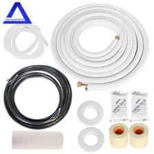 Install For Mini Split Heat Pump Systems 1/4 - 1/2 Dia. Three Length Options