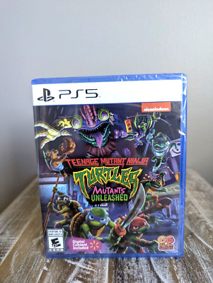 NEW   Teenage Mutant Ninja Turtles Mutants Unleashed W/ DLC   PS5 Game   USA
