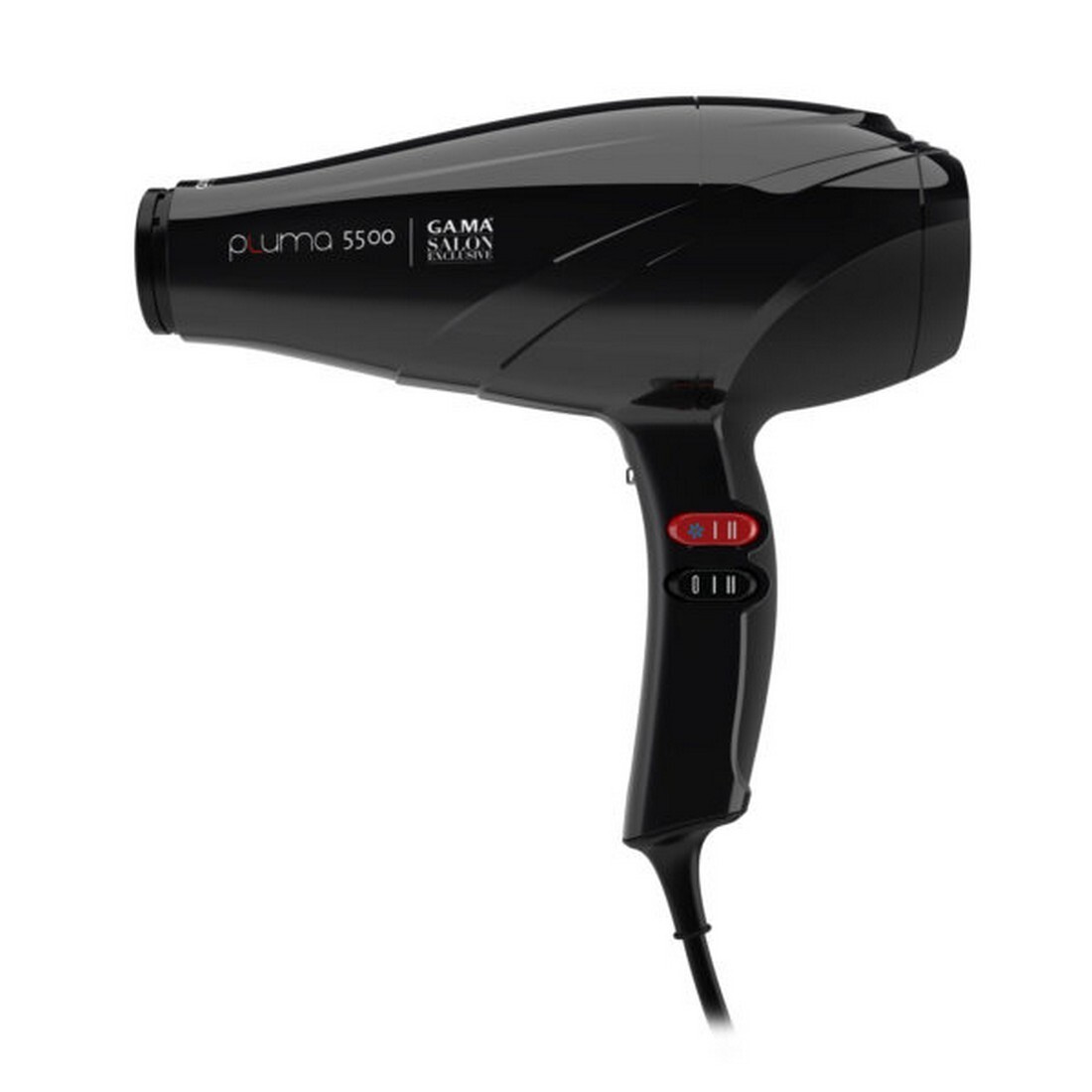 Asciugacapelli professionale pluma 5500 oxy-active 2400 w colore nero GA.MA 0007