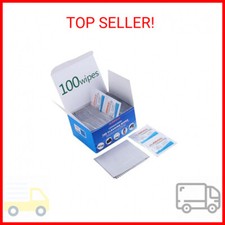 Pre-Moistened Lens Wipes ALIBEISS Screen Wipes for Glasses, Camera,Tablets, Smar