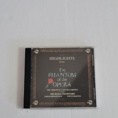 Phantom of Opera Highlights / O.C.R. by Phantom of the Opera Cast Ensemble (CD,