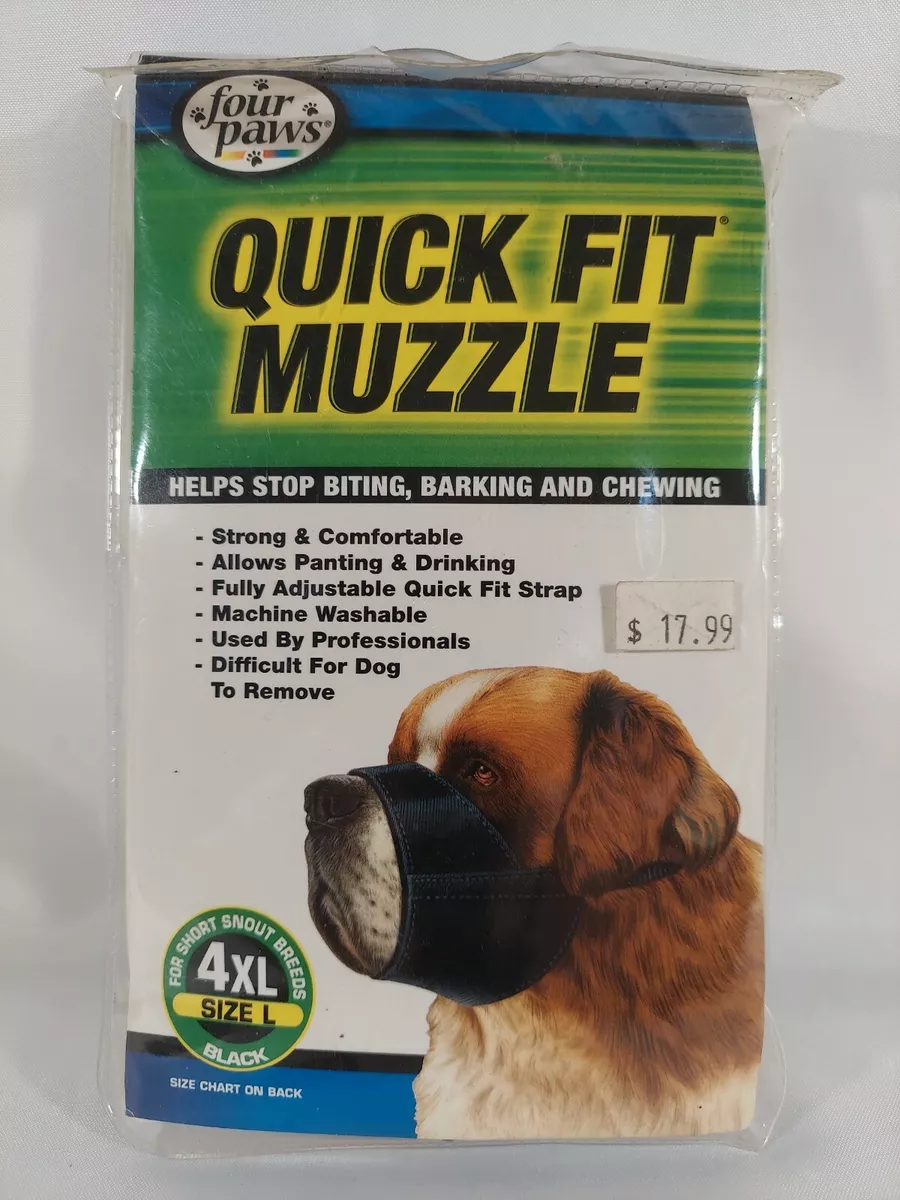 Four paws quick fit cheap muzzle
