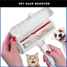 Pet Hair Remover Sofa Clothes Lint Cleaning Brush Reusable Dog Cat Fur Roller