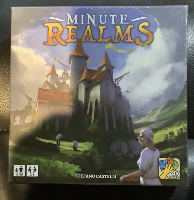 Minute Realms Game, Stefano Castelli, dv GIOCHI NIB Board Game Sealed