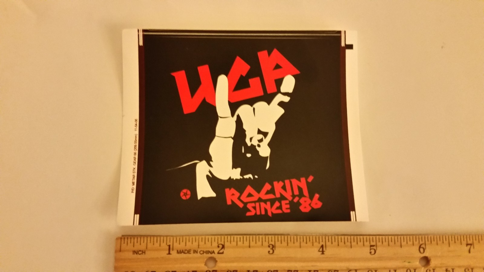 Autocollant BMX UGP – Sticker Déco Pour Cadre Ou Casque – Neuf
