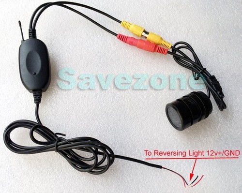 9 LED Night Vision Wireless Reverse Camera + 4.3" LCD Monitor Car Rear View Kit - Picture 7 of 12