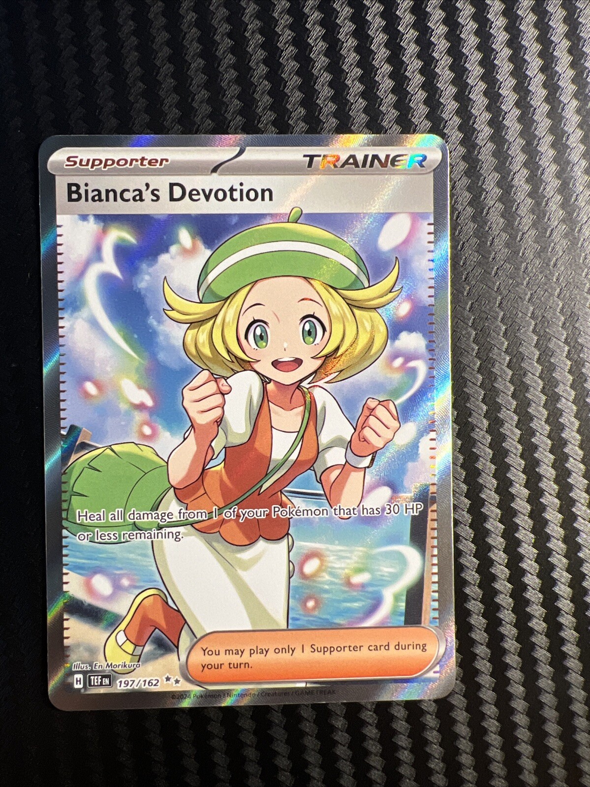 Pokemon Bianca's Devotion (197/224) Temporal Forces NM HOLO