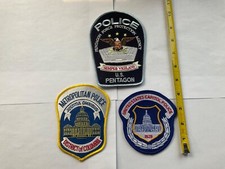 U.S. PENTAGON PATCH, DC. CAPITOL, METROPOLITAN COLLECTOR SET