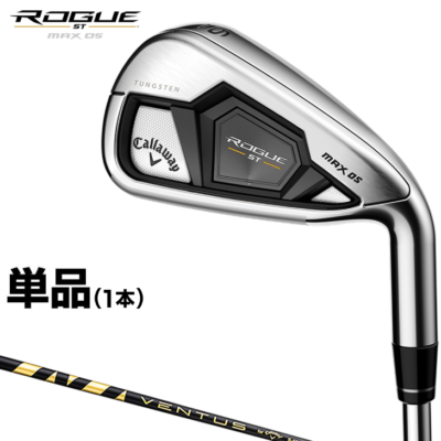 NEW Callaway ROGUE ST MAX OS Iron #Aw(1Club) Wedge / VENTUS 5 Flex 
