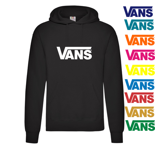 Felpa nera uomo con stampa VANS vari colori. Spedizione Gratis! | eBay