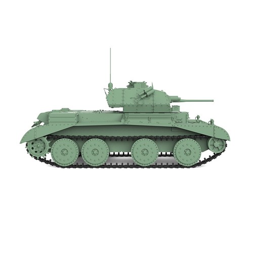 SSMODEL 1/76 20mm War Gaming Model Kit British A13 MKII Cruiser MkIV Light Tank - Picture 4 of 5