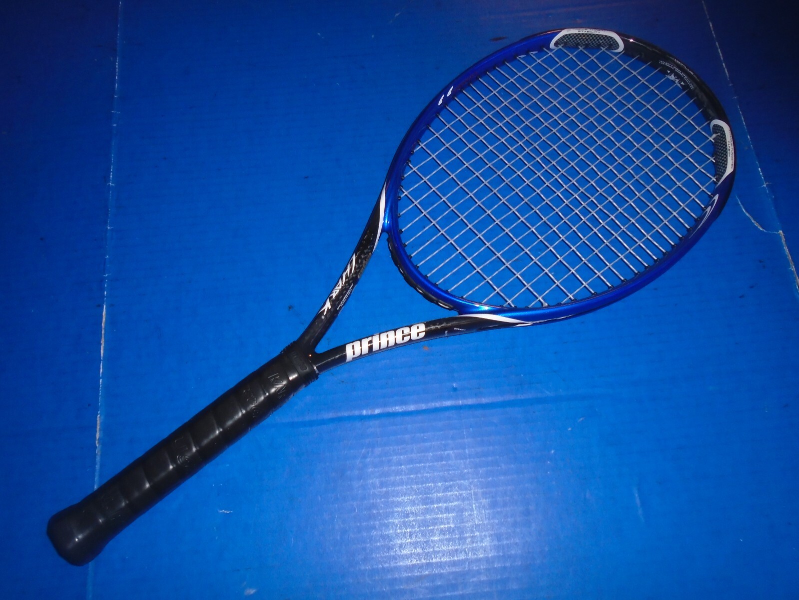 Prince Turbo Shark Midplus (100) Tennis Racquet. 4 1/2. 10.8 oz. New Grip. VG. eBay