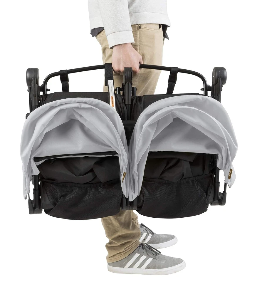 Phil and Teds Mountain Buggy Nano Duo Buggy, Silver - Image 3 of 4