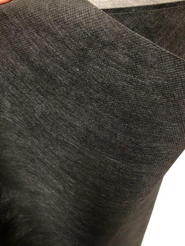36” Cambric 125 Series Dust Cover Black Upholstery Grade Non-Woven Fabric - Picture 2 of 3