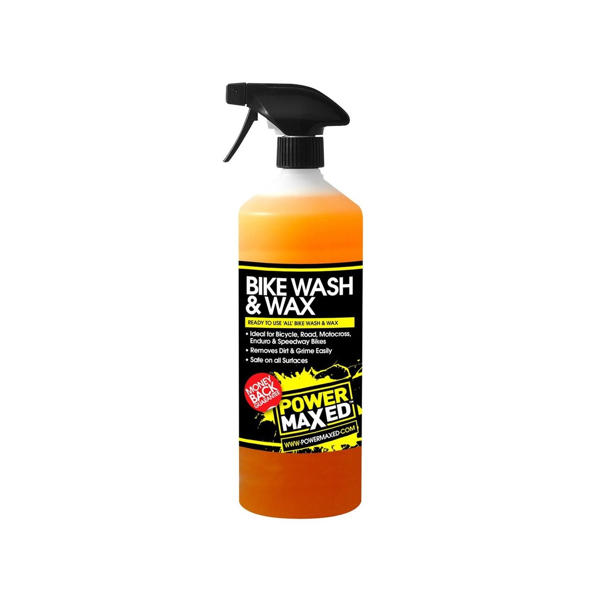 Power Maxed Heavy Duty Bike Wash 1ltr Ready To Use Non-Caustic