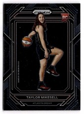 2023 Panini WMBA Prizm Taylor Mikesell #145 Atlanta Dream RC 