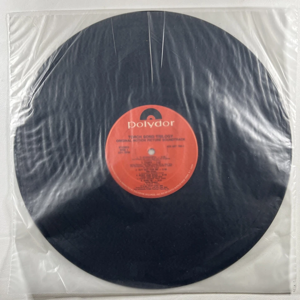 Torch Song Trilogy Original Motion Soundtrack” LP/Polydor (EX) 1989 Promo - Image 3 of 4