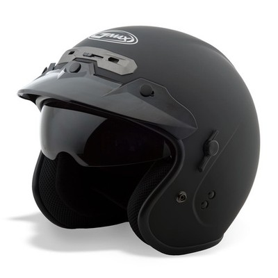 GMax GM-32 Open-Face Helmet Matte Black Large  G1320076