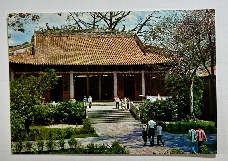 China PRC 1970s Unused Postcard Memorial Hall Mao Tse Tung #192