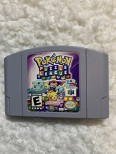 Pokemon Puzzle League Nintendo 64 N64 Tested Working Authentic