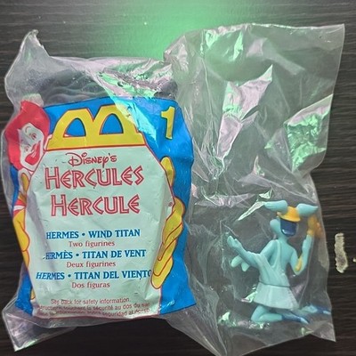 Disney Hercules Hermes & Wind Titan McDonald's Toy 1997, Age Level 3-4 Years