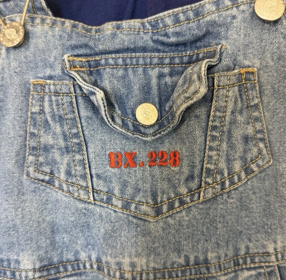 RARE Vintage BK 228 Boys Overalls Mighty Morphin Power Rangers Size 4T - Image 3 of 4