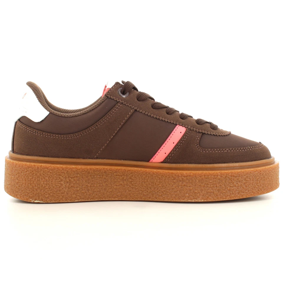 U.S. Polo Assn. A25f baskets femme à plateforme JODY001 MARRON - Photo 3/4