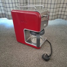 Kenwood KMix Filter Coffee Machine Red Silver Tested, Working CM020