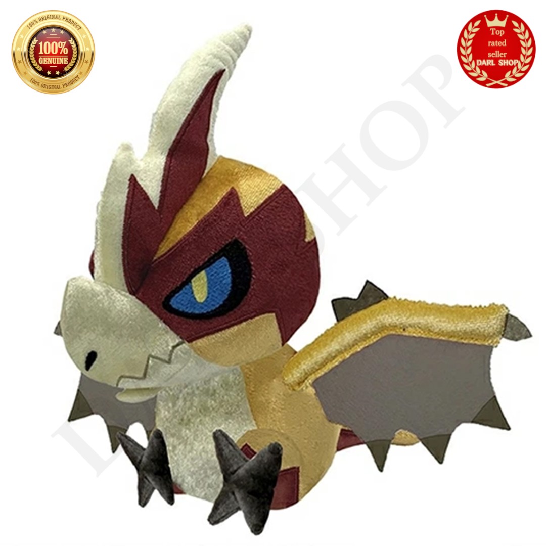 Capcom Monster Hunter Wilds Mondefo Plush Toy Selregios Doll Seregios NEW