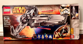 LEGO STAR WARS SITH INFILTRATOR (75096) *100% COMPLETE W BOX, MANUAL, MINIFIGS!
