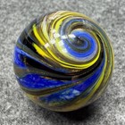 Contemporary Marble Gold Lutz ( Corkscrew ) 1  1/2 + Inches (z30) — photo 3