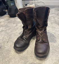 Dutch paratrooper jumpboots size 9/10. Usable for ww2 reenactment