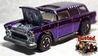 Hot Wheels Redlines Classic Nomad, Purple, 1970 Mainline, Made in USA