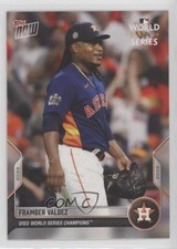 2022 Topps Now Houston Astros World Series Champions /4833 Framber Valdez 1c7