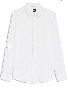 Hugo Boss Slik Fit Shirt Performance Stretch Twill Men's
