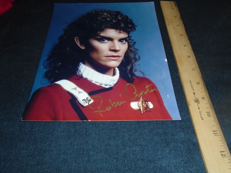 Robin Curtis STAR TREK Search 4 Spock AUTOGRAPHED Photo 10 x 8 Saavik Voyage Hom