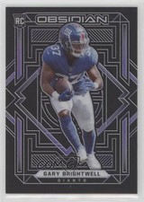 2021 Panini Obsidian Rookies Electric Etch Purple /100 Gary Brightwell #145 0lt3