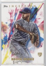 2020 Topps Inception Brock Burke #66 8k4