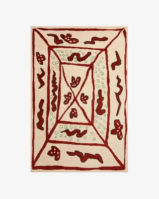 #ad Nordic Knots Walled Garden Rug – Eagle Hodges Designer Collaboration Tufted Rug $311.85