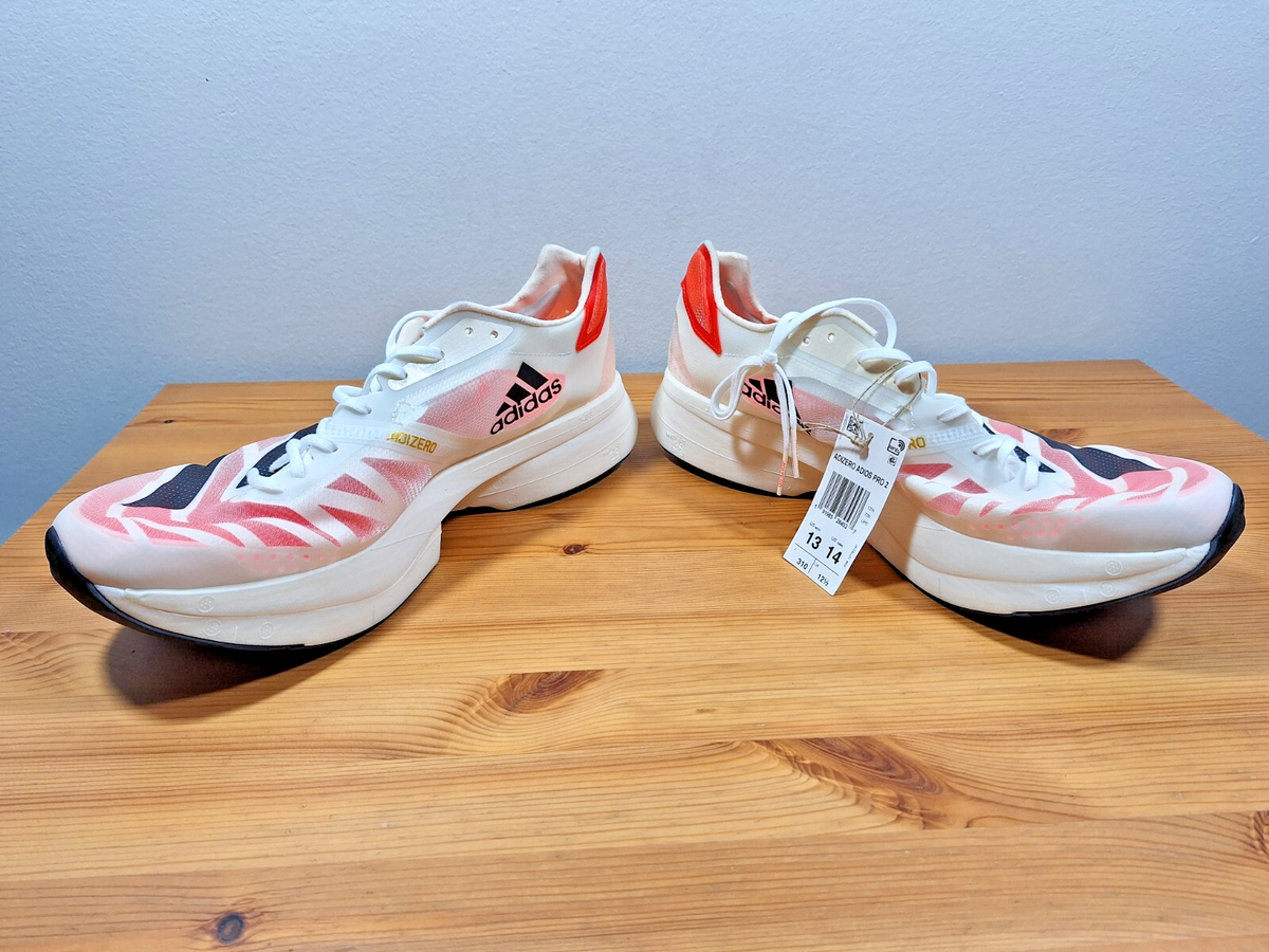 Adidas Adizero Adios Pro 2 Men's Size 13 Running Shoes Tokyo Red