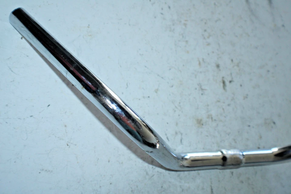 Manillar Cruiser Vintage 25,4 mm 56 cm Ancho 4" Elevación Tour Híbrido Acero Envío EE. UU. Foto 3 de 4