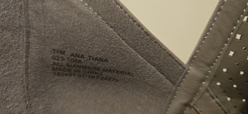ANA Tiana New Approach Boots Beige Bootie Casual Peep Toe Ankle Size 11 - Picture 8 of 12