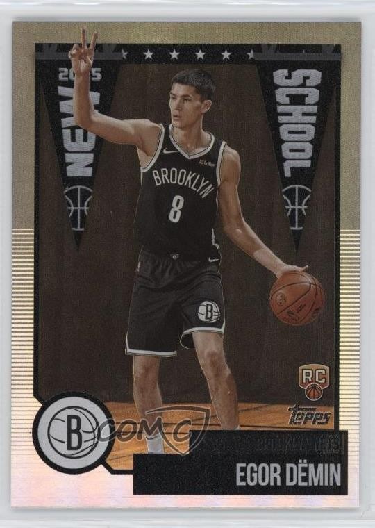 2025-26 Topps New School Egor Demin #NS-8 Rookie RC 1n2k